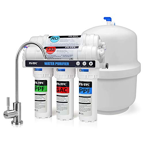 5-Stage RO Water Filter System + 4 Free Filters