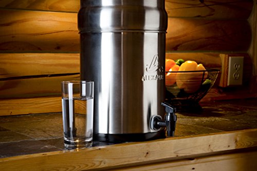 Alexapure Pro Stainless Steel Water Filtration System - 5,000 Gallon Throughput Capacity