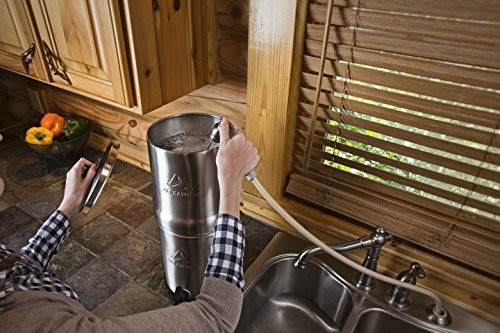 Alexapure Pro Stainless Steel Water Filtration System - 5,000 Gallon Throughput Capacity