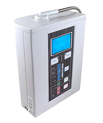Aqua Ionizer Deluxe 7.0 | Water Ionizer | Alkaline Water Filtration System | Produces pH 4.5-11.0 Alkaline Water | Up to -800mV ORP | 4000 Liters Per Filter | 7 Water Settings