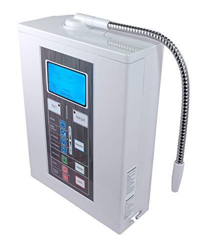 Aqua Ionizer Deluxe 7.0 | Water Ionizer | Alkaline Water Filtration System | Produces pH 4.5-11.0 Alkaline Water | Up to -800mV ORP | 4000 Liters Per Filter | 7 Water Settings