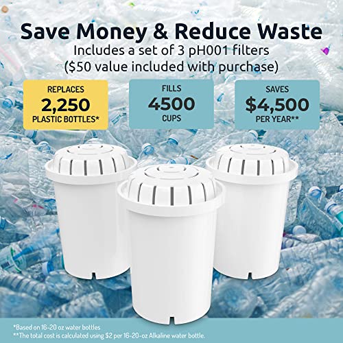 Alkaline Water Filter Dispenser for Kitchen or Office