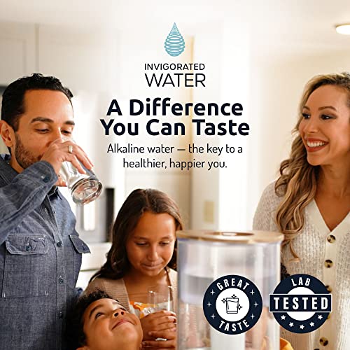 Glass alkaline water dispenser - countertop filtration system