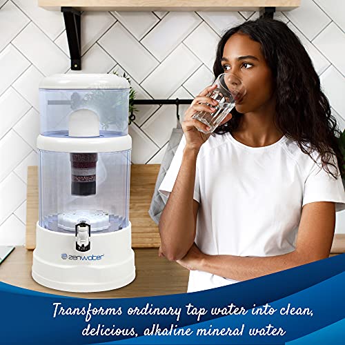 Zen Water Countertop Filter & Purification, 6-Gallon