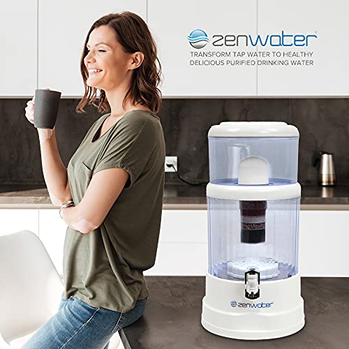 Zen Water Countertop Filter & Purification, 6-Gallon