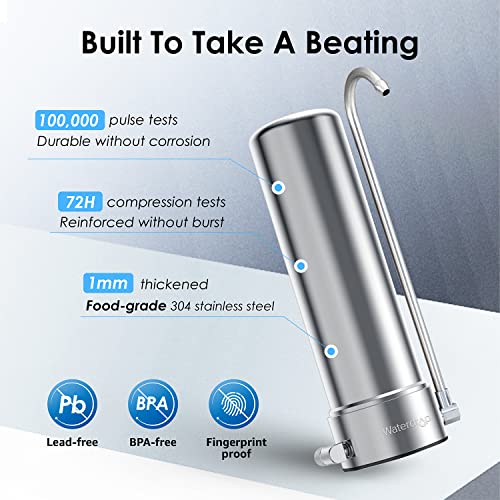 Waterdrop 5-Stage Stainless Steel Faucet Filter