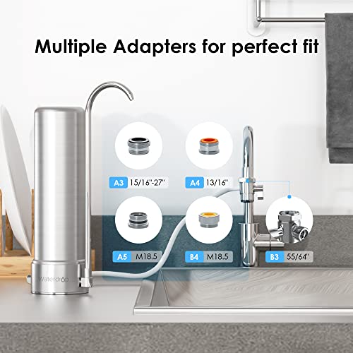 Waterdrop 5-Stage Stainless Steel Faucet Filter
