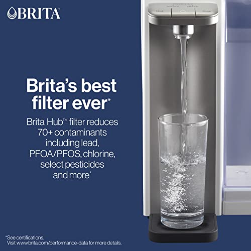 Brita Hub Countertop Water Filter System, White