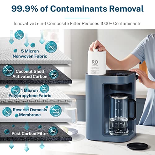 Bluevua Portable Countertop RO Water Filter System