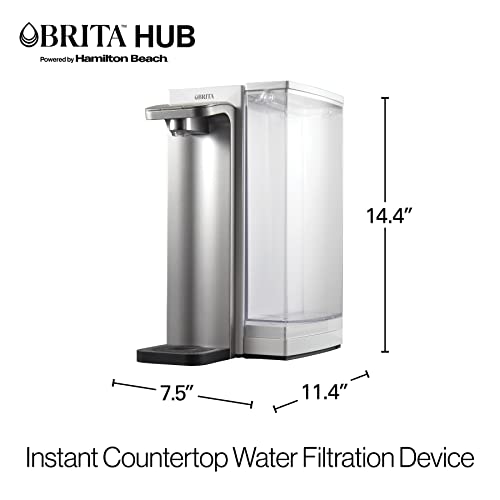 Brita Hub Countertop Water Filter System, White