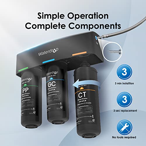 Waterdrop 3-Stage Under Sink Water Filter