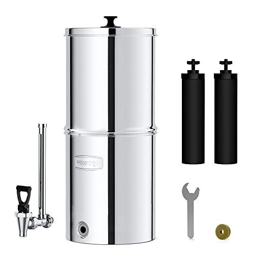 Waterdrop Stainless-Steel Gravity Water Filter System