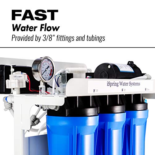 iSpring RCB3P Reverse Osmosis Water Filter System