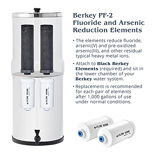 Crown Berkey Water Filter Combo for Home Use