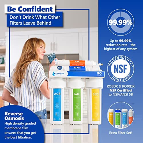 NSF Cert. 5 Stage RO System with Tank & Faucet