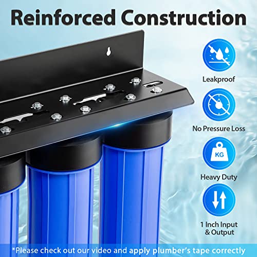 iSpring 3-Stage Whole House Water Filter System