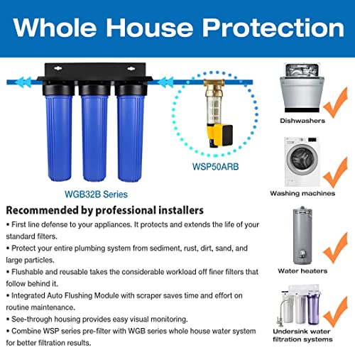 iSpring WGB32B 3-Stage Water Filter System