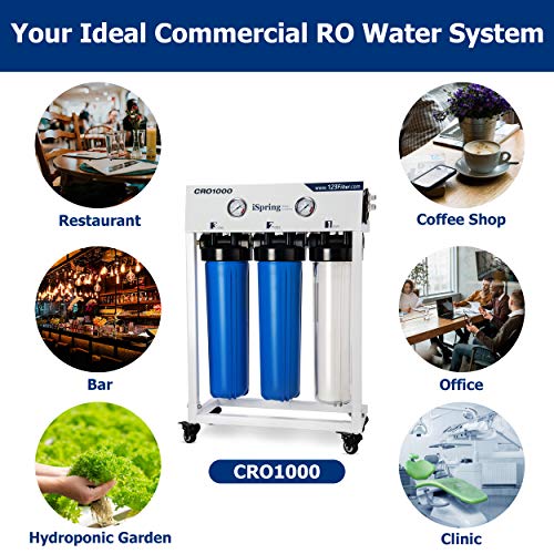iSpring Commercial Tankless RO Water Filter - 1000 GPD