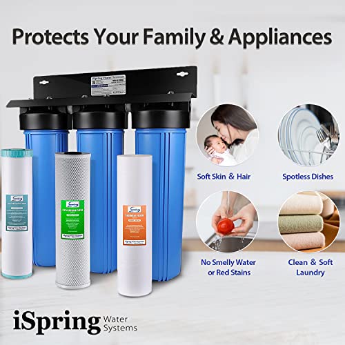 iSpring 3-Stage Whole House Water Filter System