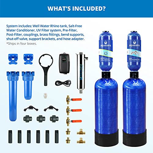 Aquasana Whole House Well Water Softener Purifier