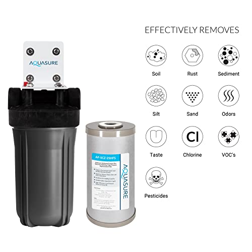 Aquasure Whole House Water Filtration Bundle with RO System