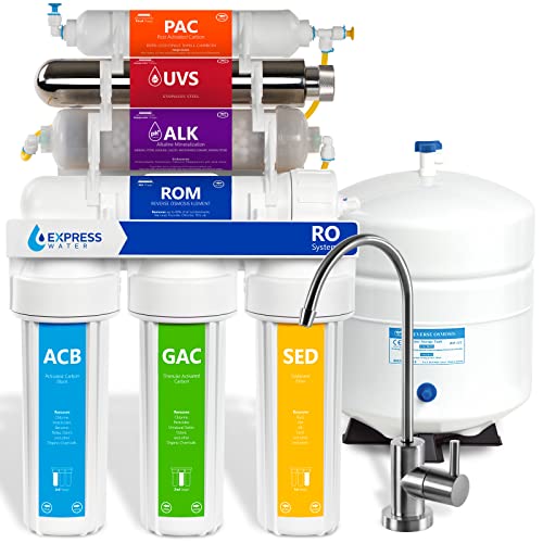 11 Stage UV Reverse Osmosis Water Filter System