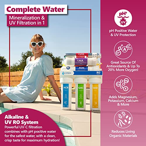 11 Stage UV Reverse Osmosis Water Filter System