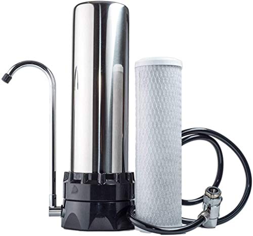 Stainless Steel Countertop Water Filter (10 Micron)