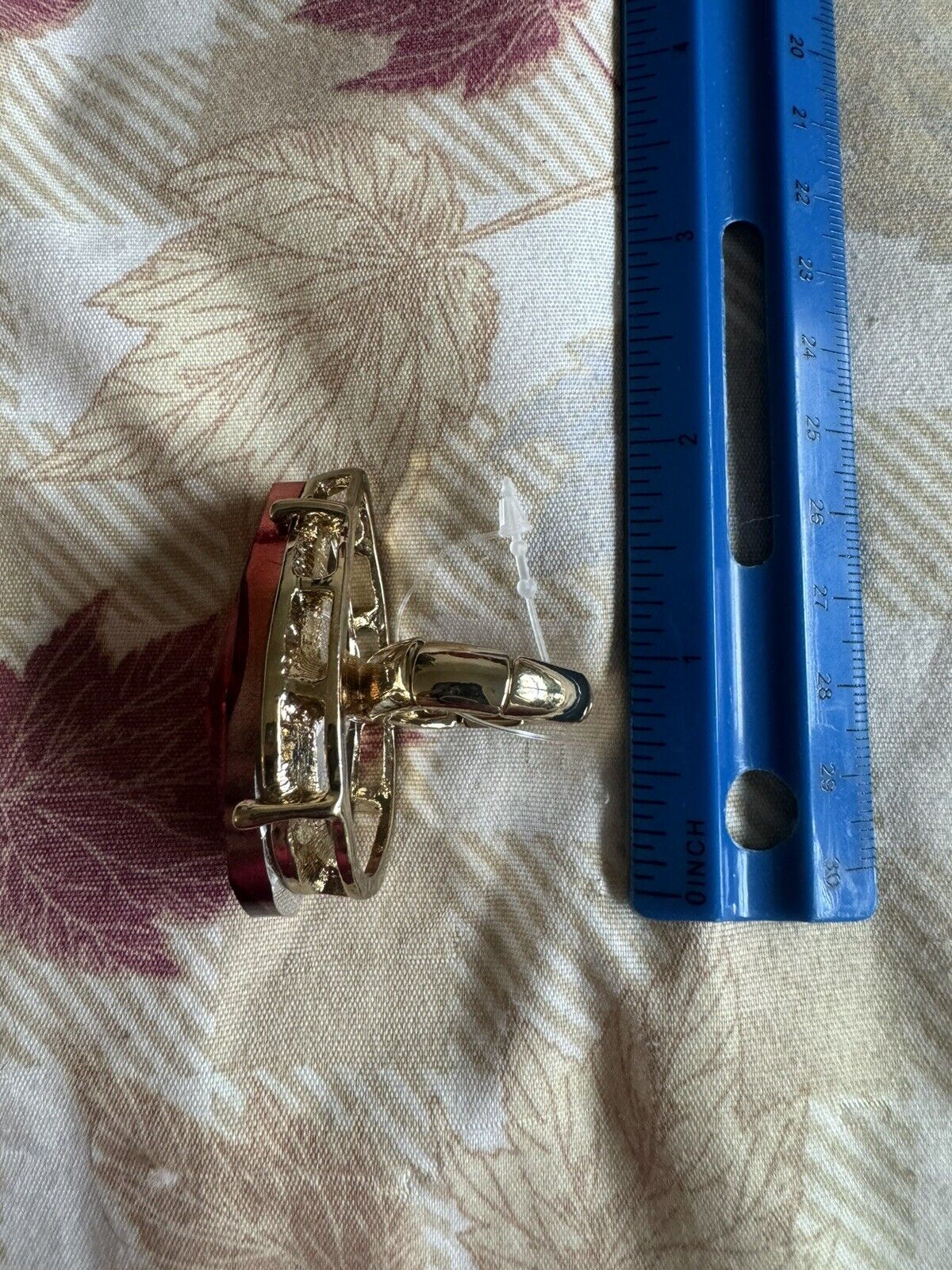 Handmade Teardrop Stone Statement Ring