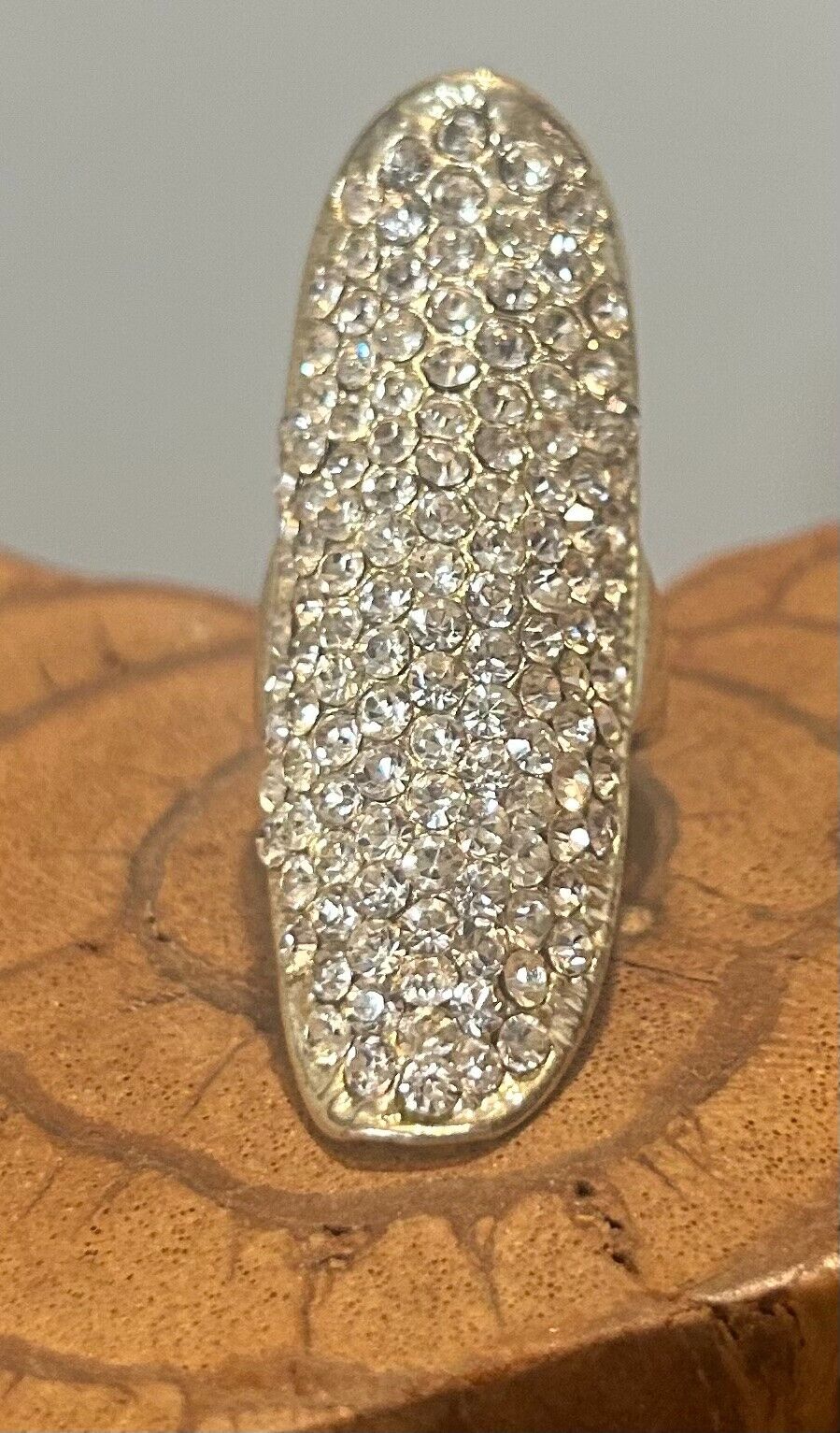 Sparkling Crystal Rhinestone Statement Ring
