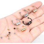 Magnetic Non-Piercing Stainless Steel Nose Ring