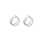 Double Twist Nose Rings – Stainless Steel Set