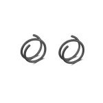 Double Twist Nose Rings – Stainless Steel Set