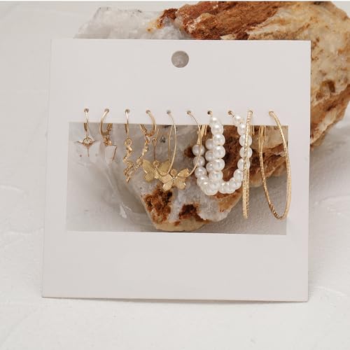 Handmade Gold Jewelry Set: Necklace, Bracelet, Earring, Rings