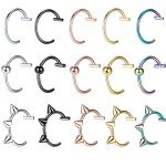 Gold-Color Semi-Circular Nose Ring for Everyone