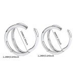 Double Hoop Nose Rings for Stylish Piercings