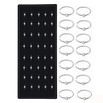 Multicolor Crystal C Shape Nose Ring Set