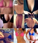 8-Piece Gold Body Chain Jewelry Set for Women