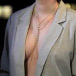 Gold Plated Crystal Layering Body Chain