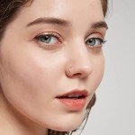 Tiny 14k Gold Filled Nose Hoop for Women
