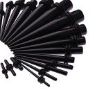 50-Piece Ear Stretching Kit - Acrylic & Silicone