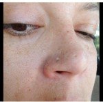 D.Bella 18g Clear Bioflex L Shape Nose Ring