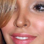 D.Bella 18g Clear Bioflex L Shape Nose Ring