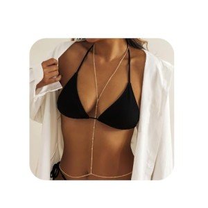 Gold Body Chain Necklace for Women