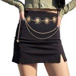 Boho Sun Moon Multilayer Waist Chain Belt
