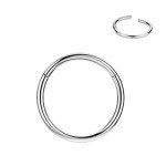 Small Silver Nose Rings – 18 Gauge Hoop Jewelry