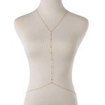 Gold Body Chain Necklace for Women