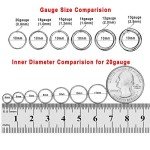 Small Silver Nose Rings – 18 Gauge Hoop Jewelry
