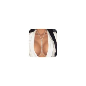 14K Gold Layered Body Chain for Women