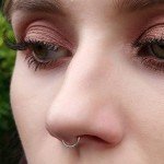 Sterling Silver Clip-On Nose Ring - Faux Hoop